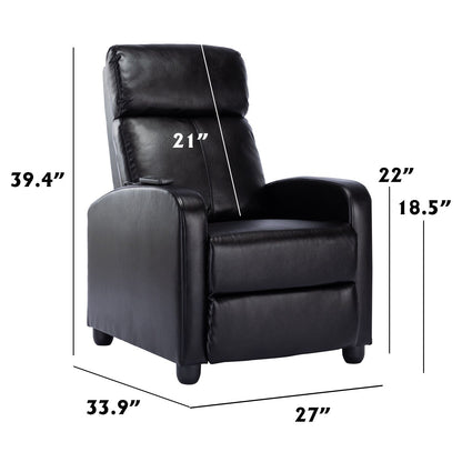 Adjustable Push Back Recliners for Living Room