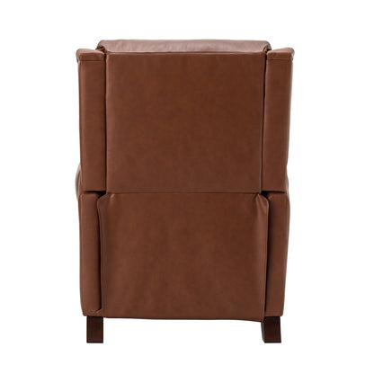 Alicia 32.68 Wide Genuine Leather Manual Recliner