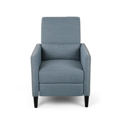 Alscot Contemporary Fabric Push Back Recliner by Christopher Knight Home