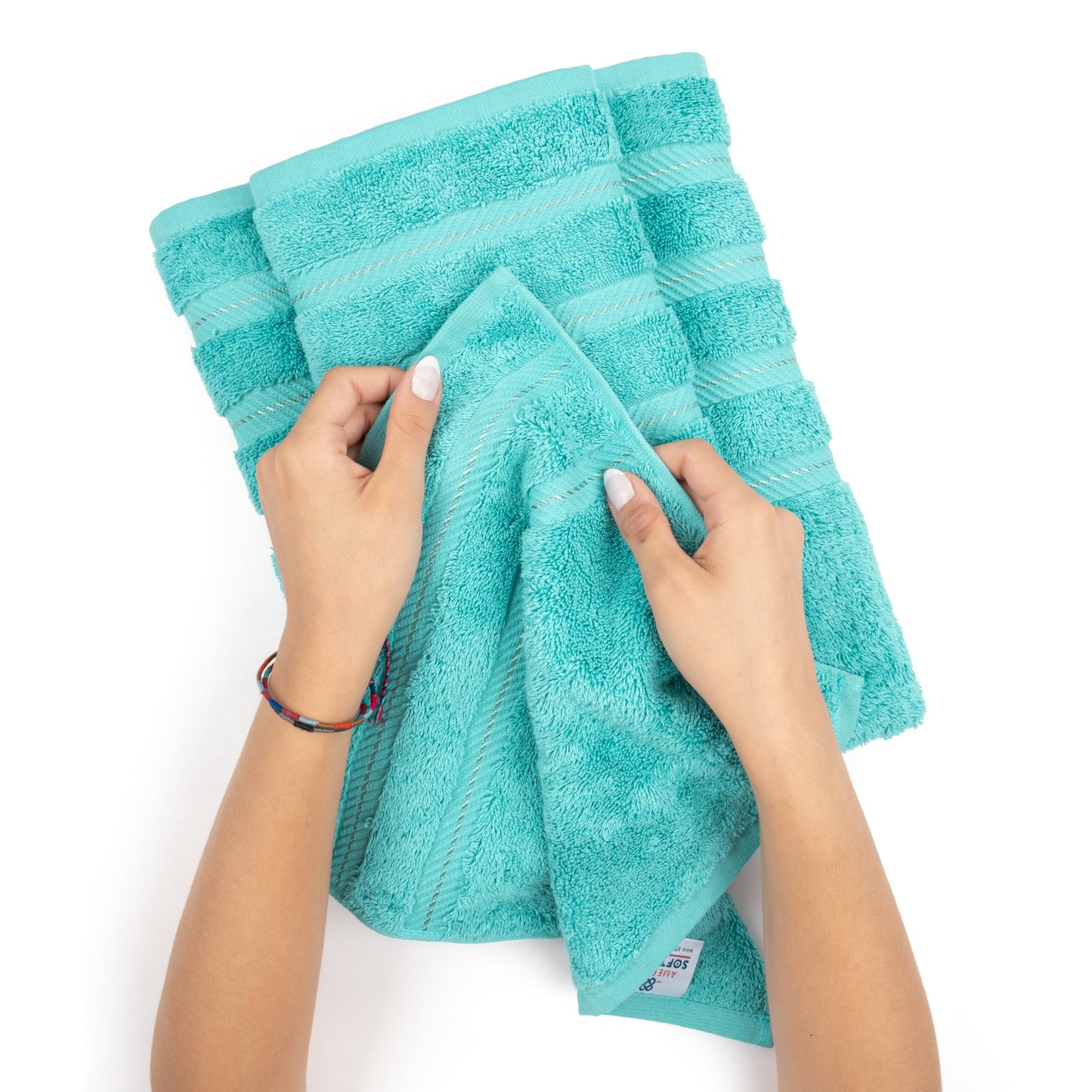 3 Piece Bathroom Towel Set 100% Cotton Luxury Turkish Bath Hand Towels Extra Large Face Towels Clearance Set