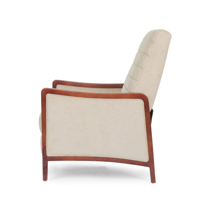 Anaura Channel Stitch Pushback Recliner by Christopher Knight Home
