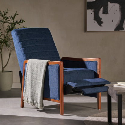 Anaura Channel Stitch Pushback Recliner by Christopher Knight Home