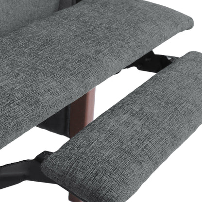 Anaura Channel Stitch Pushback Recliner by Christopher Knight Home