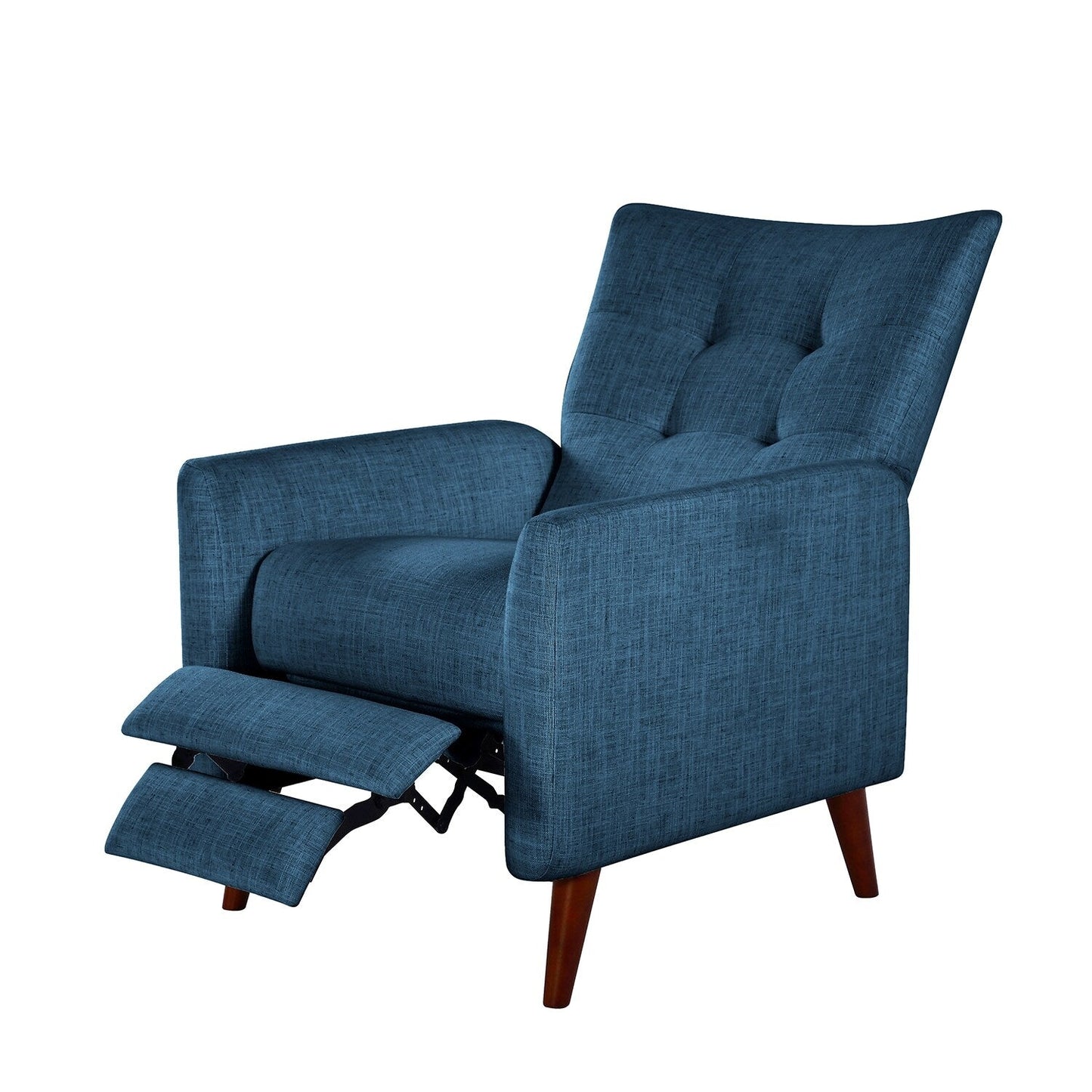 Aurora Comfy Manual Recliner with Wood Base