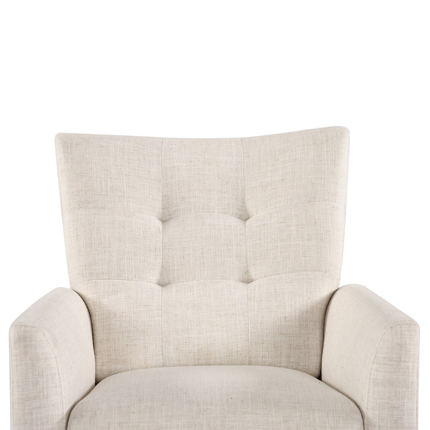 Aurora Comfy Manual Recliner with Wood Base