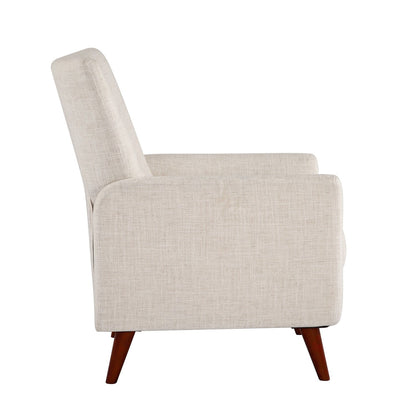 Aurora Comfy Manual Recliner with Wood Base