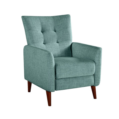 Aurora Comfy Manual Recliner with Wood Base