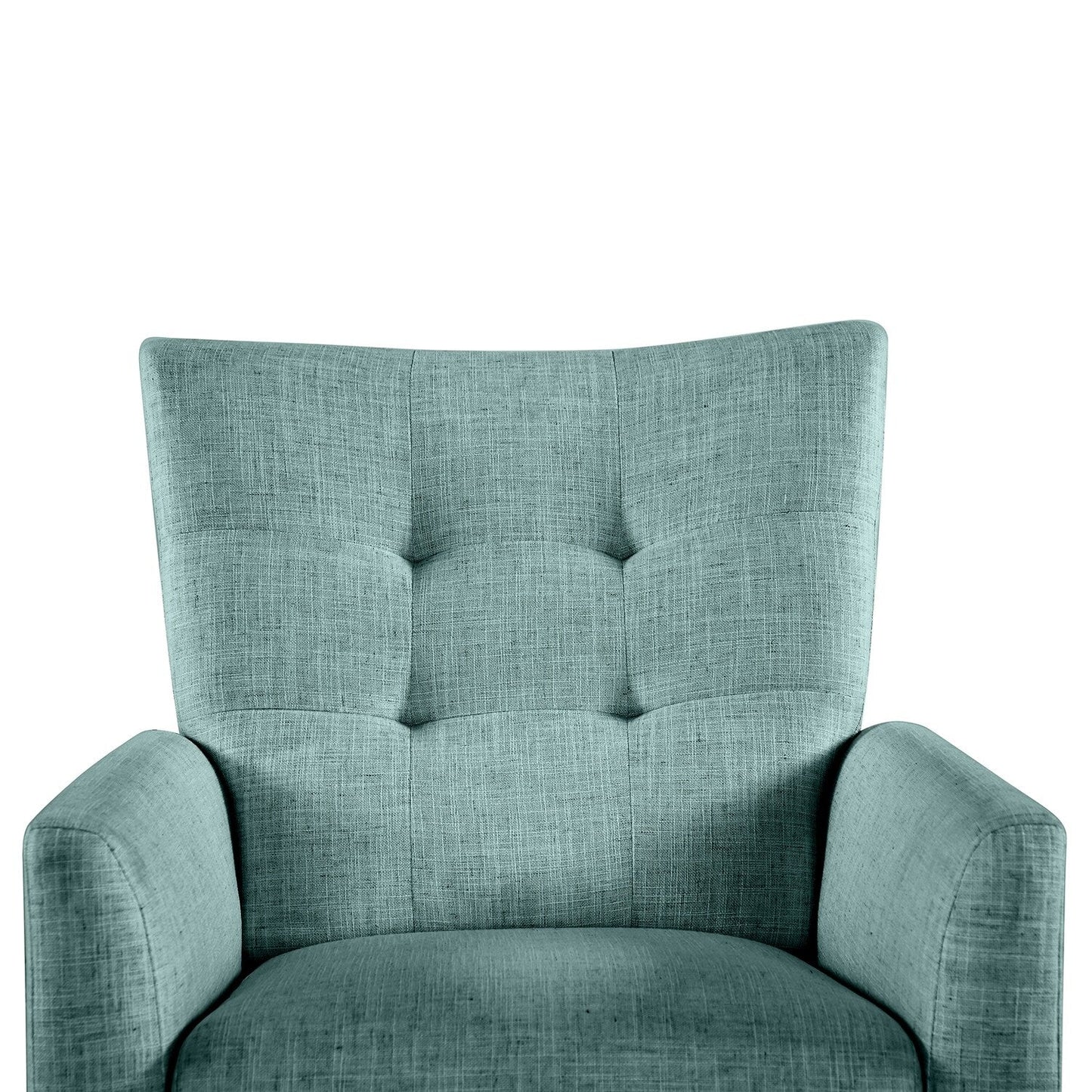 Aurora Comfy Manual Recliner with Wood Base
