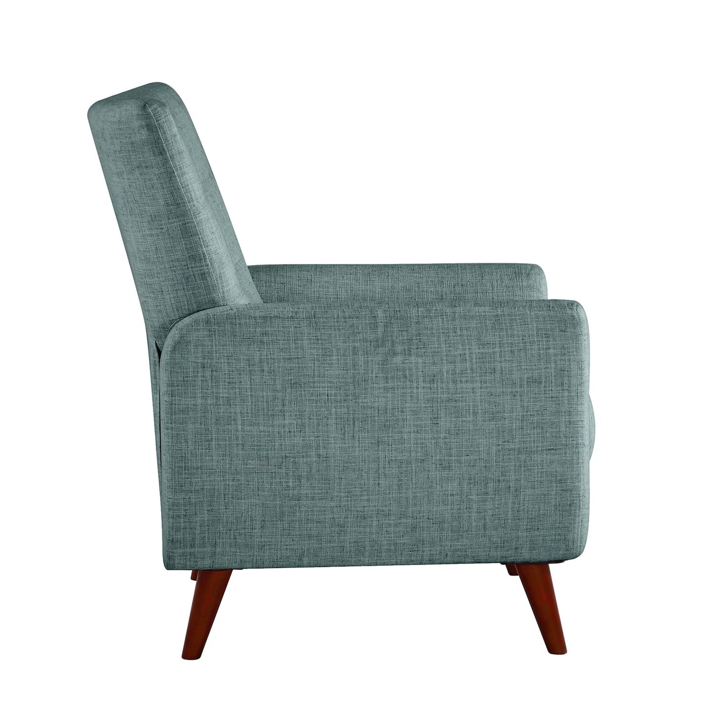 Aurora Comfy Manual Recliner with Wood Base