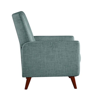 Aurora Comfy Manual Recliner with Wood Base