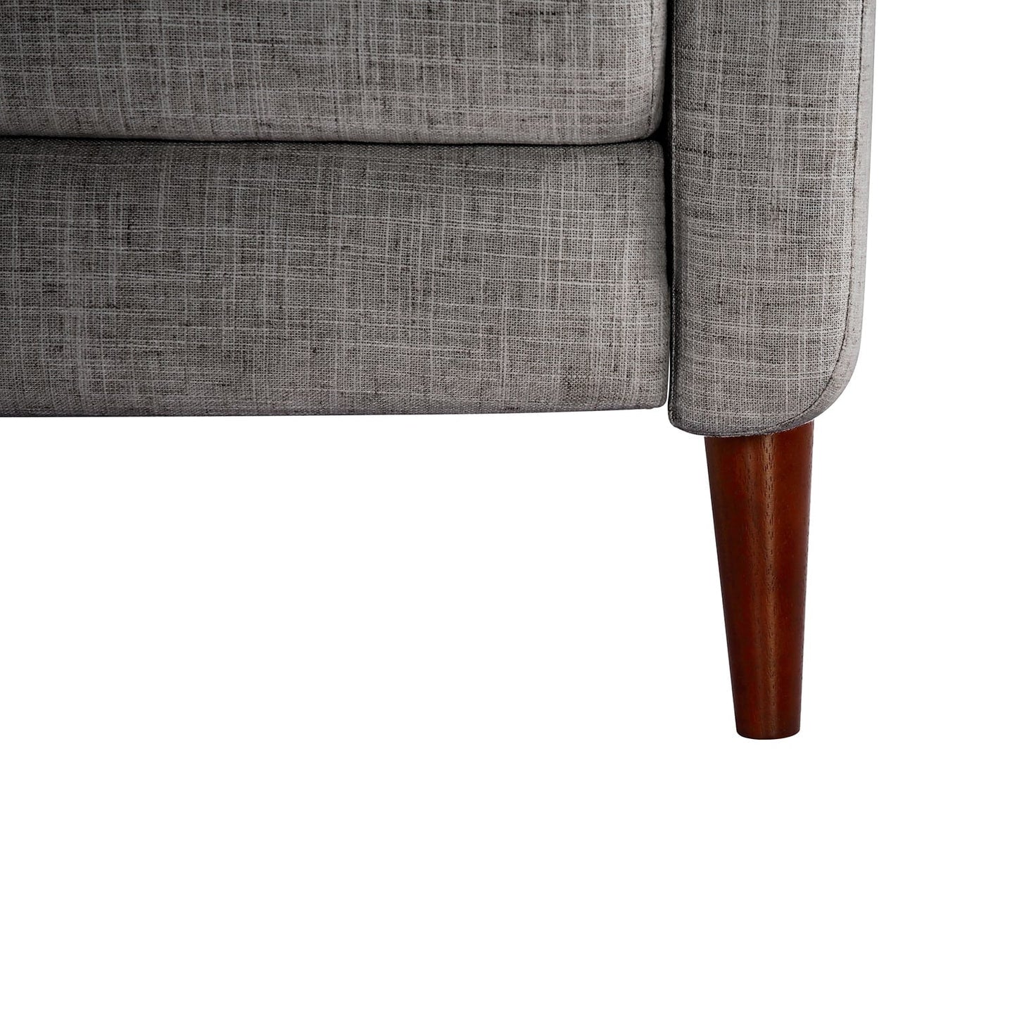 Aurora Comfy Manual Recliner with Wood Base