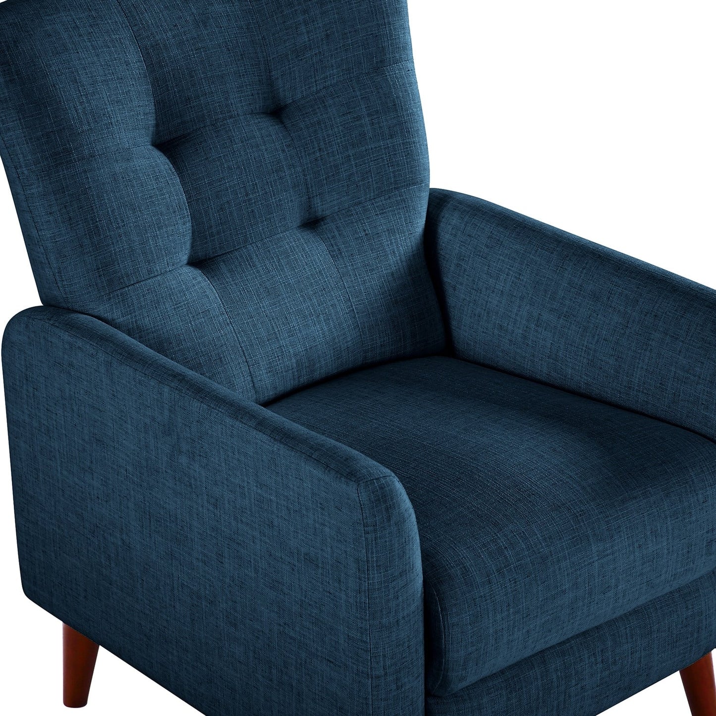 Aurora Comfy Manual Recliner with Wood Base