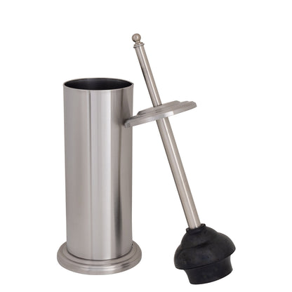 Bath Bliss Trash Can, Toilet Brush and Plunger 3 Piece Bathroom Set - 3 Piece Set