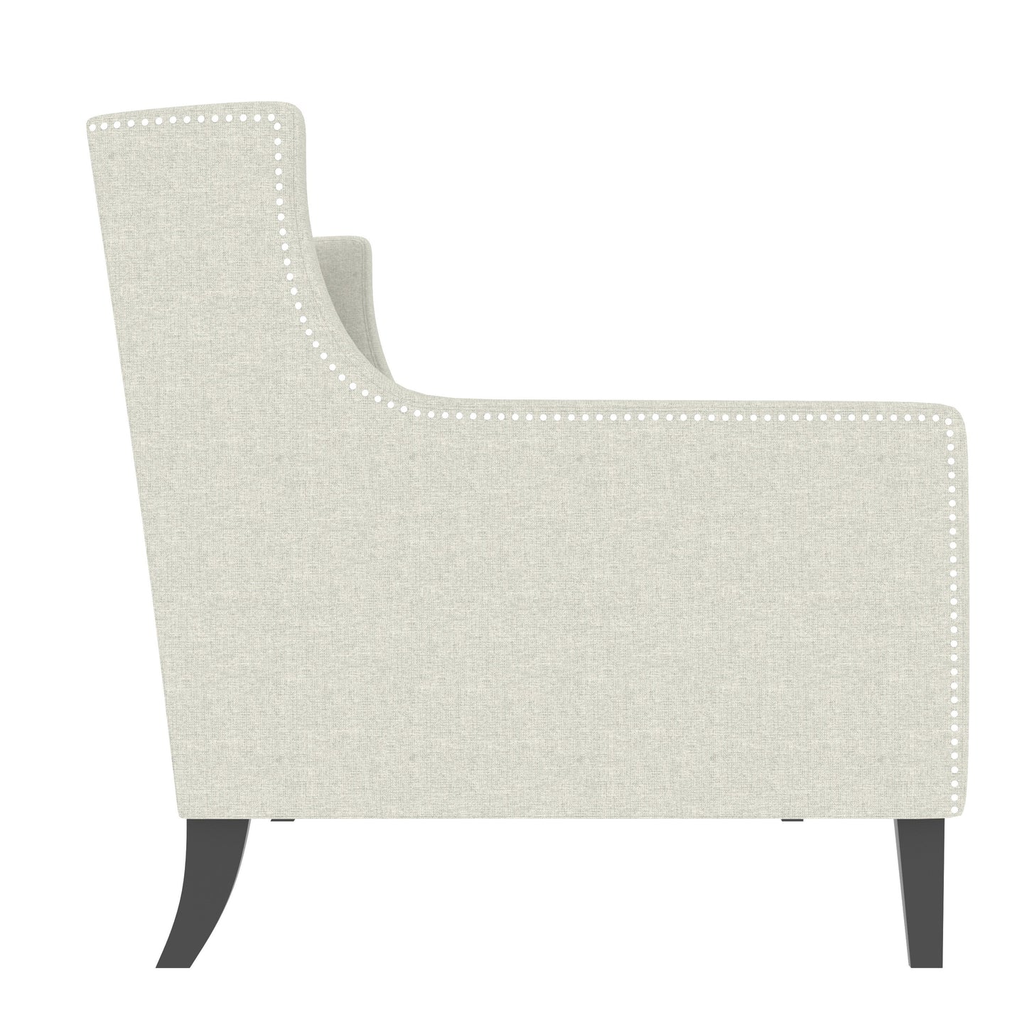 Beige 78.75 Polyester 3-Seater Sofa with Tufted Back and Cushions