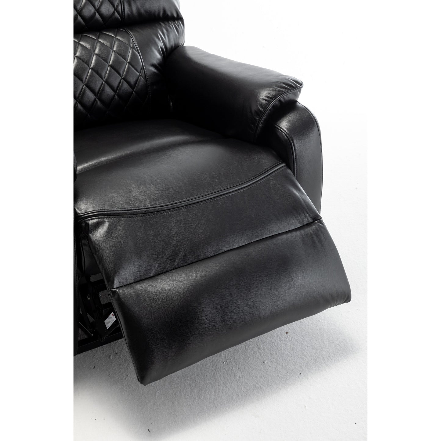 Beige Electric Lift Recliner for Seniors with OKIN Motor, 180° Full Recline, Wide Seating, and Side Storage Pockets