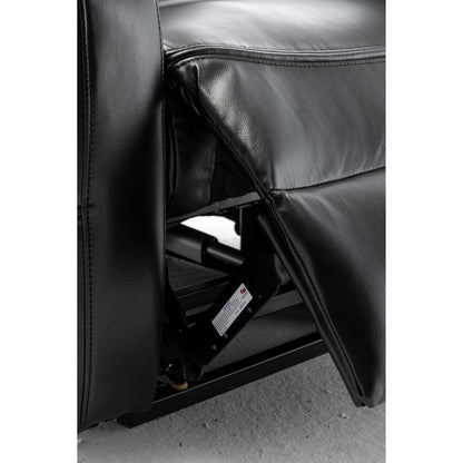 Beige Electric Lift Recliner for Seniors with OKIN Motor, 180° Full Recline, Wide Seating, and Side Storage Pockets