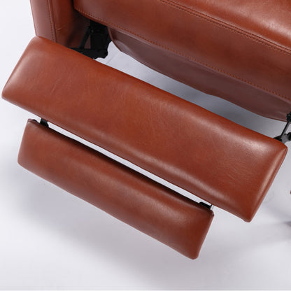 Biscoe Push Back Recliner - Caramel, a Stylish and Comfortable Seating Option for Your Home