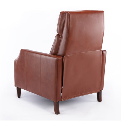 Biscoe Push Back Recliner - Caramel, a Stylish and Comfortable Seating Option for Your Home