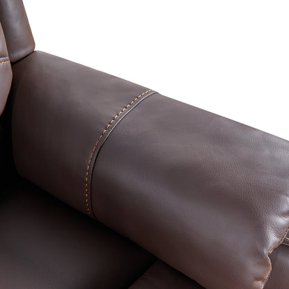 Black Adjustable Power Recliner with Massage, Heating, USB Ports, Phone Holder, and Side Pockets, Reclines to 139°
