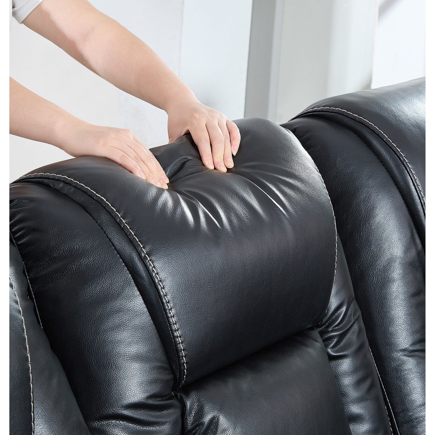 Bonded Leather Recliner Chair