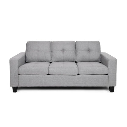 Bowden Polyester Three-seater Sofa by Christopher Knight Home
