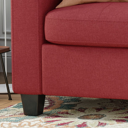 Bowden Polyester Three-seater Sofa by Christopher Knight Home