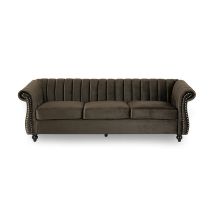 Bowie Glam Velvet Sofa by Christopher Knight Home