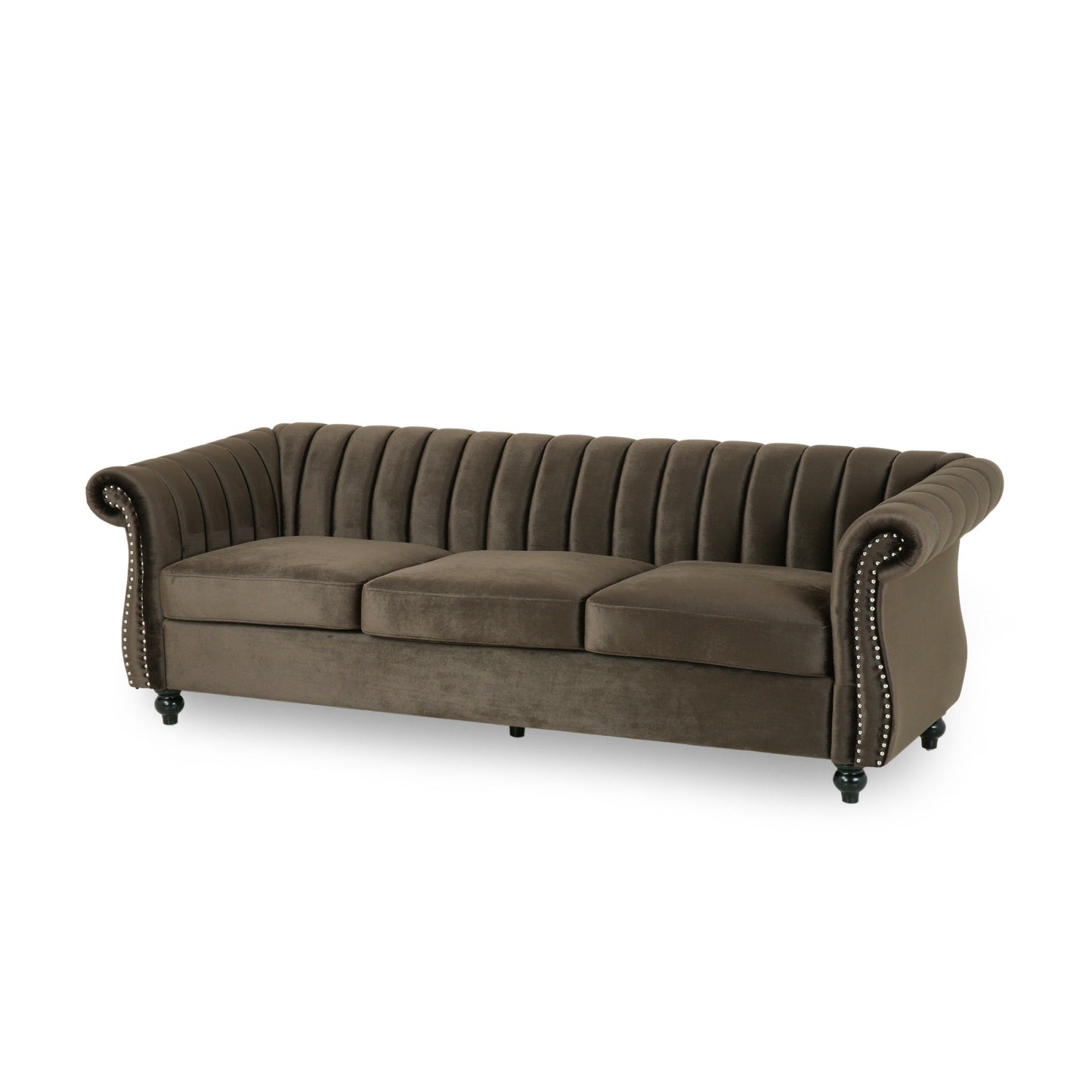 Bowie Glam Velvet Sofa by Christopher Knight Home