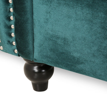 Bowie Glam Velvet Sofa by Christopher Knight Home