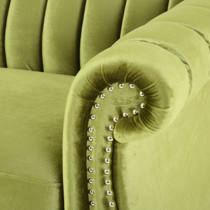 Bowie Glam Velvet Sofa by Christopher Knight Home