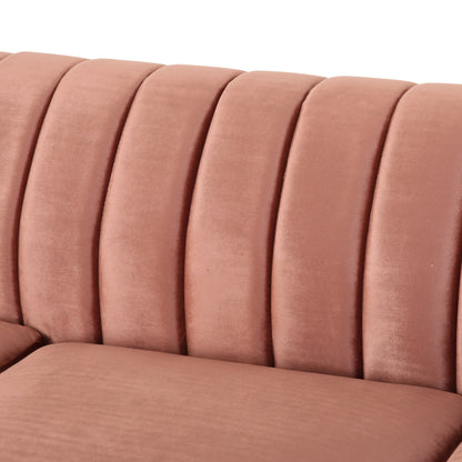Bowie Glam Velvet Sofa by Christopher Knight Home