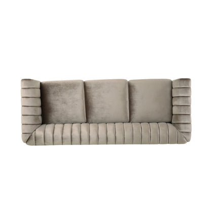 Bowie Glam Velvet Sofa by Christopher Knight Home