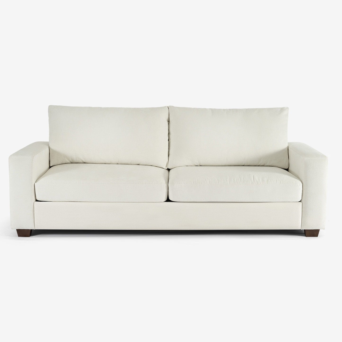 CO-Z 86.6 Upholstered Sofa Couch for Living Room 3-Seater Sofa