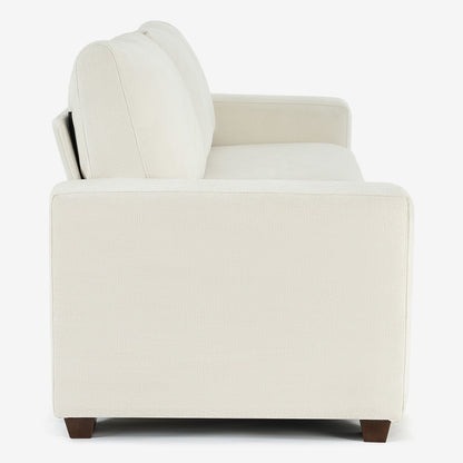 CO-Z 86.6 Upholstered Sofa Couch for Living Room 3-Seater Sofa