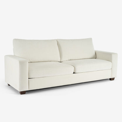 CO-Z 86.6 Upholstered Sofa Couch for Living Room 3-Seater Sofa