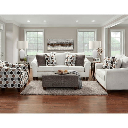 Roundhill Furniture Camero Fabric Pillowback Sofa