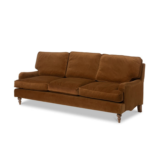 Carlisle Velvet Upholstered Sofa