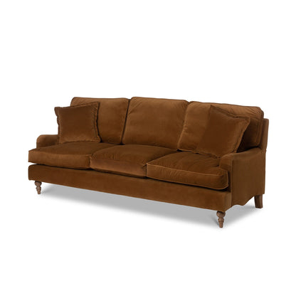 Carlisle Velvet Upholstered Sofa