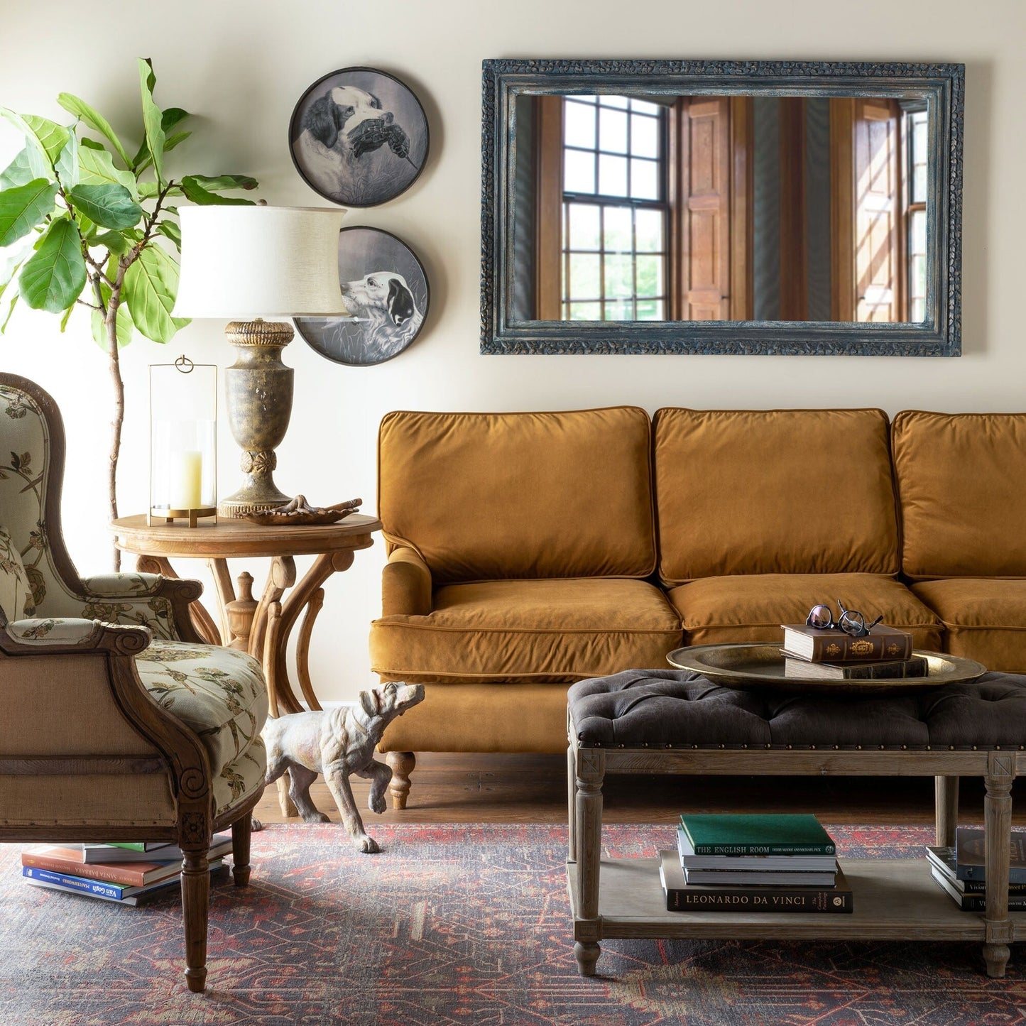 Carlisle Velvet Upholstered Sofa