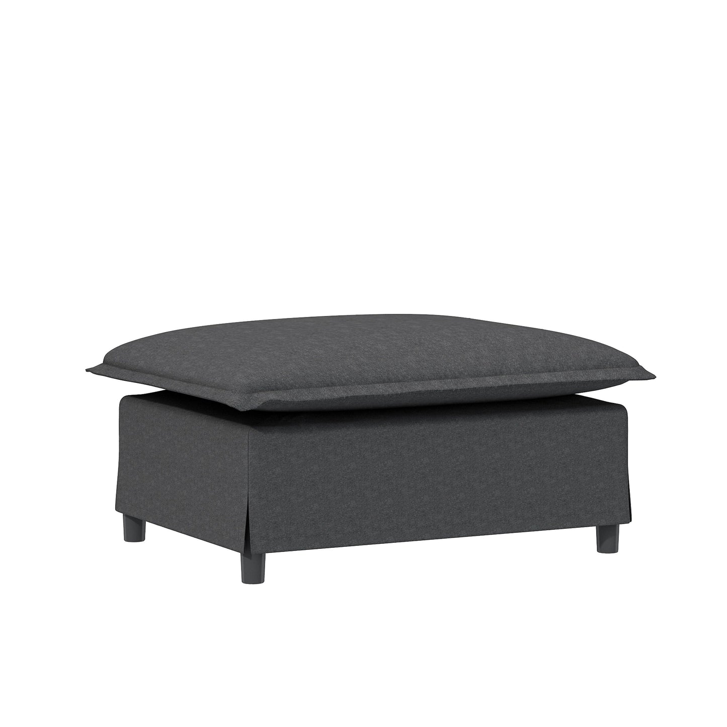 Chenille Sectional Sofa With Ottoman,U Shaped Cloud Sleeper Couch Set With Pillows,Free Combination,5 Seat Modular Upholstered