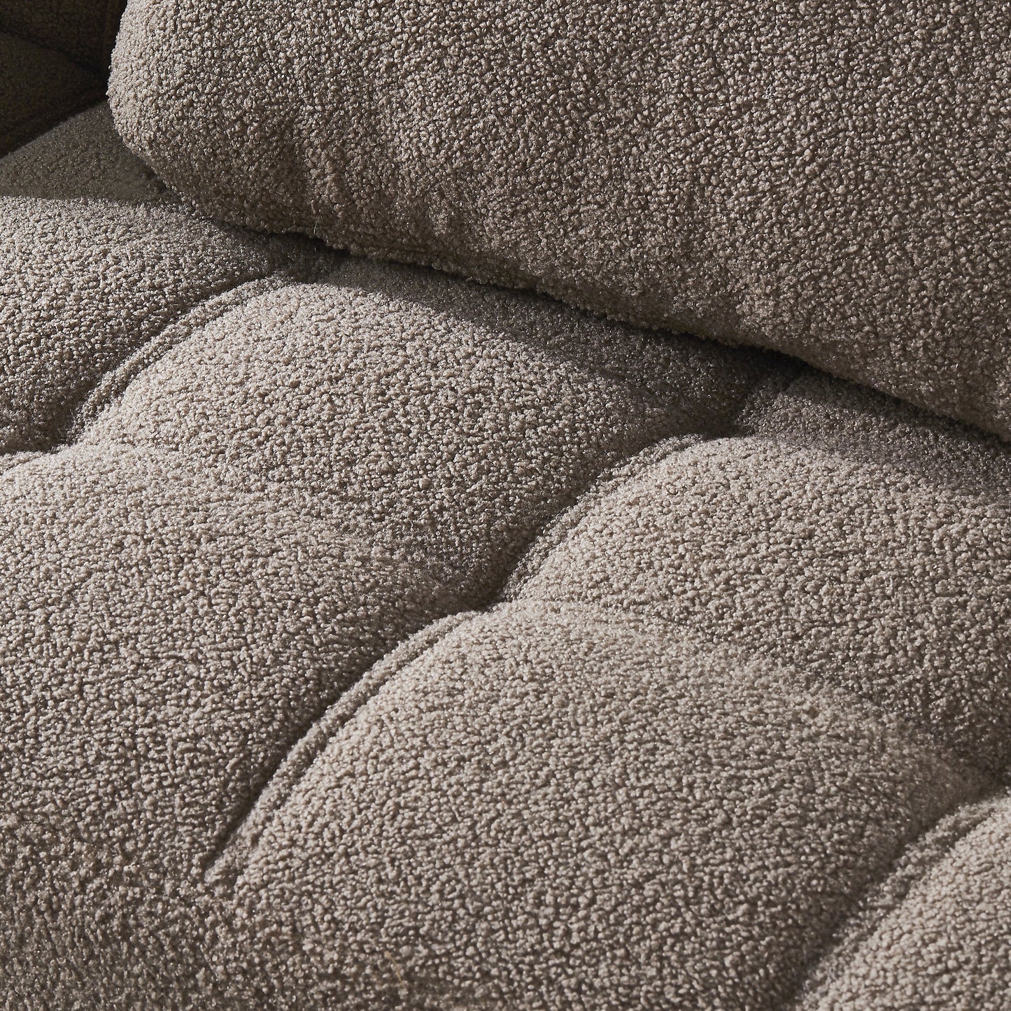 Chenille Single Modular Sofa Bed with Solid Wood Frame for Living Room