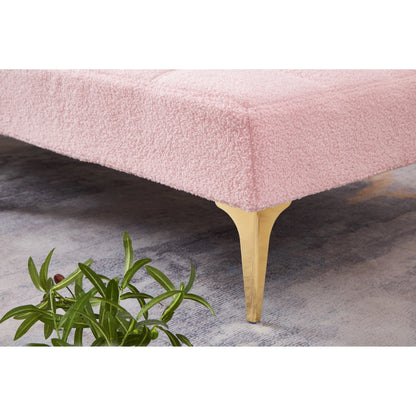 Chenille Single Modular Sofa Bed with Wood Frame