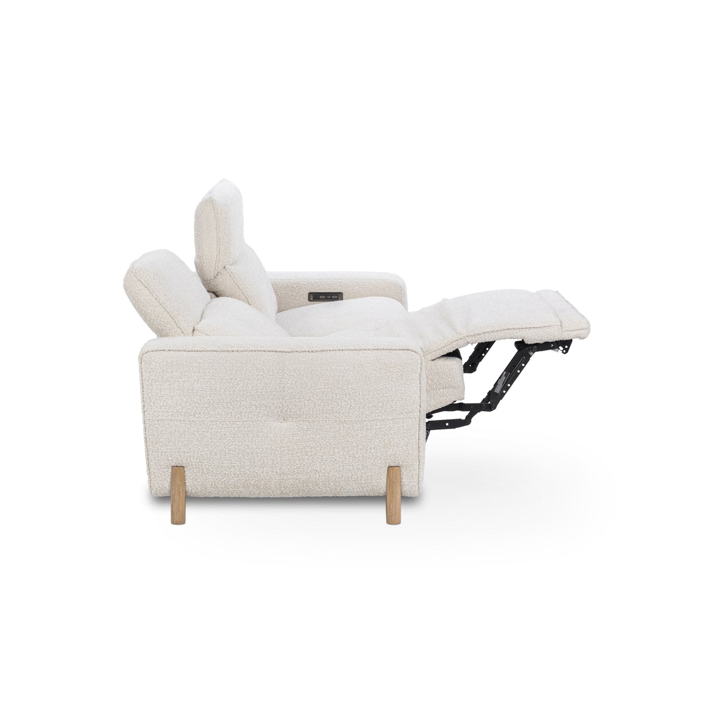 Classic Home Darrow Zero Gravity Power Recliner Upholstered Fabric Sofa