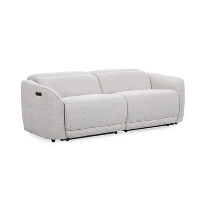 Classic Home Ostend Zero Gravity Power Recliner Upholstered Fabric Sofa