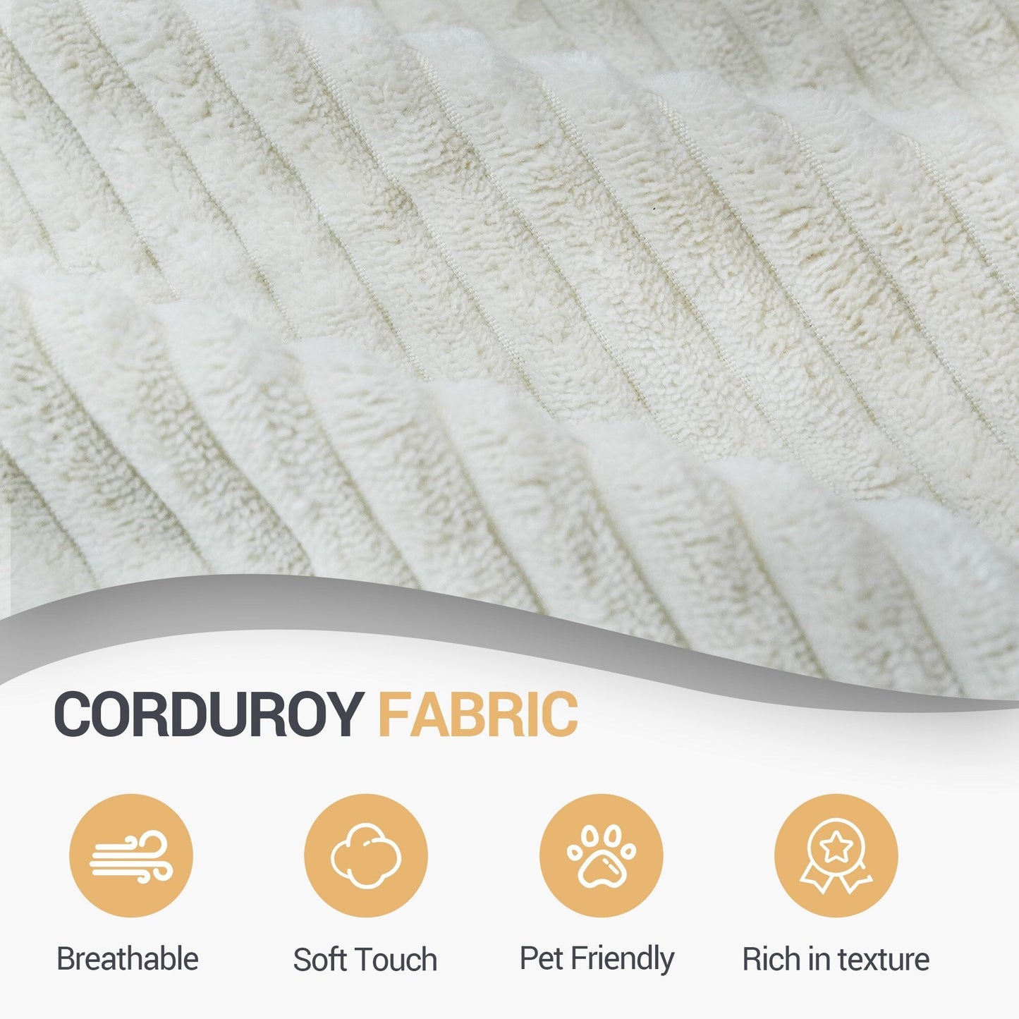 Cloud Soft 2 Seater Modular Sofa Bed in White