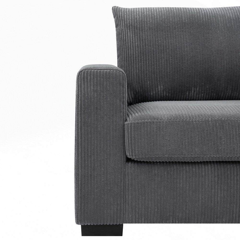 Coastal Haven Corduroy Sofa - 2 Seat