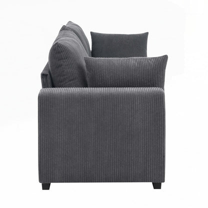 Coastal Haven Corduroy Sofa - 2 Seat