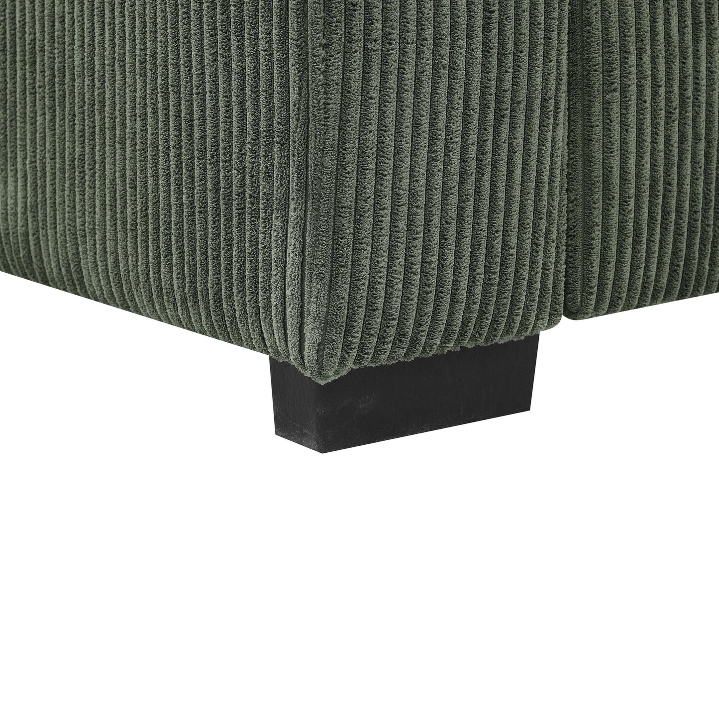 Coastal Haven Corduroy Sofa,Soft ribbed corduroy fabric for living rooms,guest spaces,or vacation homes