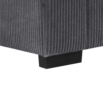Coastal Haven Corduroy Sofa,Soft ribbed corduroy fabric for living rooms,guest spaces,or vacation homes