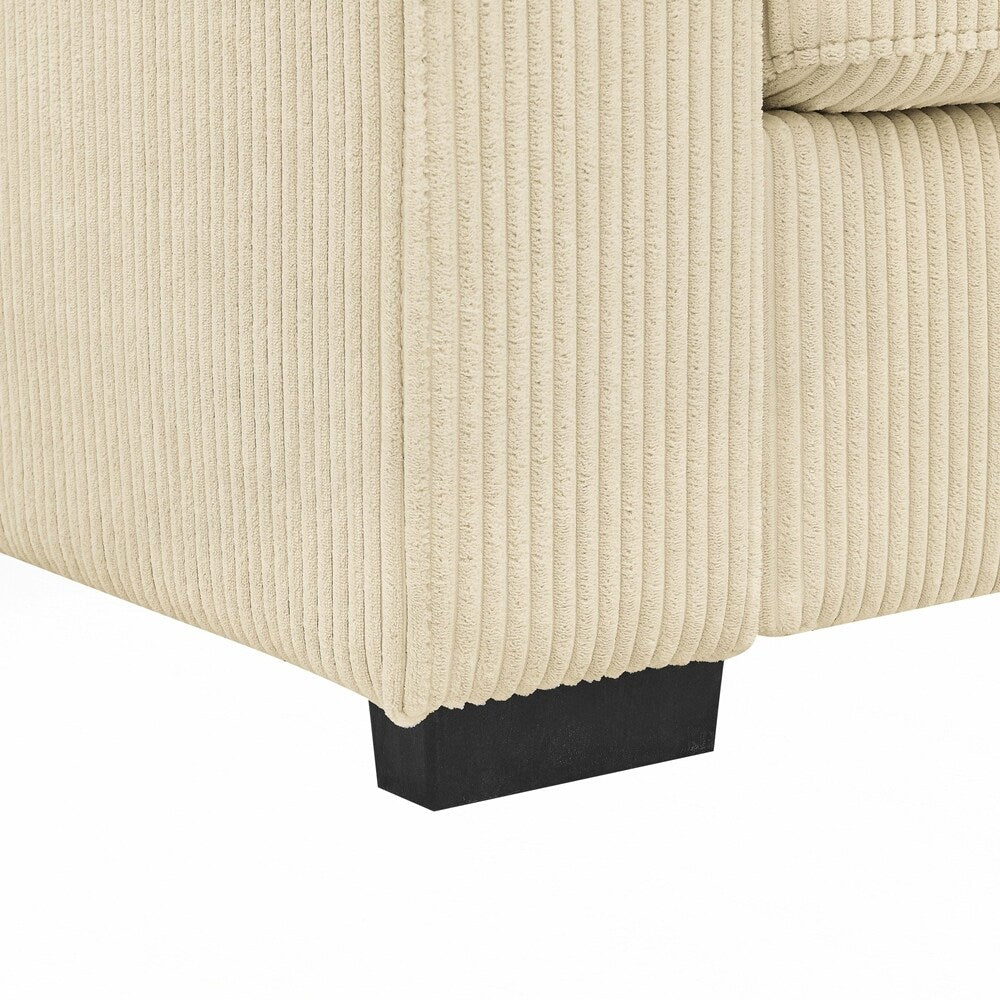Coastal Haven Corduroy Sofa - 2 Seat